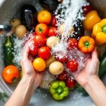 Preparazione delle verdure