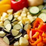 Taglio delle verdure