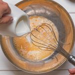 Preparazione della crema