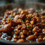 Feijoada densa in pentola