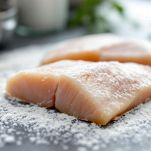 Filetti di merluzzo infarinati