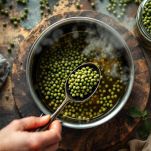 Grani di pepe verde in olio