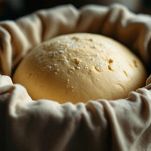 Impasto in contenitore coperto