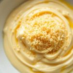 Parmigiano aggiunto alla panna