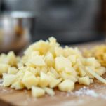 Patate pelate grattugiate