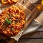 Frico girato in padella