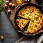 Frittata di patate al forno