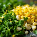 Olio, limone e prezzemolo