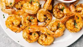 Gamberoni in friggitrice