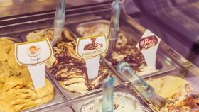 Gusti di gelato artigianale italiano
