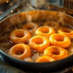 Graffe in olio caldo