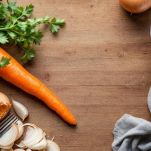 Carota e cipolla pronte per il soffritto