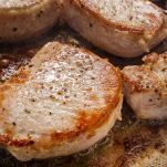 Lonza di maiale che rosola