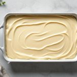 Fondo della teglia coperto