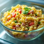 Pasta fredda pronta a riposare