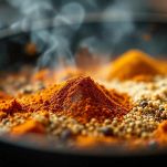 Spezie pestate al mortaio