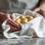 Patate asciugate pronte alla cottura