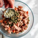 Ripieno con capperi e acciughe