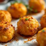 Polpette dorate e croccanti