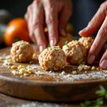 Polpette crude impanate