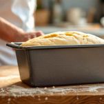 Impasto nello stampo imburrato