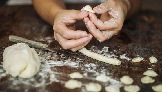 Orecchiette fatte a mano