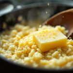 Burro e Parmigiano nel risotto
