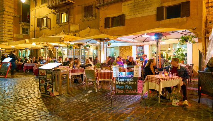 Ristorante tipico italiano situato nel centro storico di Roma