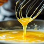 Salsa montata sopra il vapore