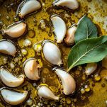 Padella profumata sul fuoco