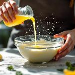 Miscela liscia al limone