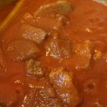 Spezzatino che cuoce