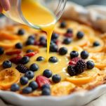 Superficie della torta con zucchero semolato