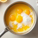 Crema densa in casseruola