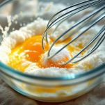 Uova montate con fruste