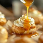 Caramello ambrato in pentolino