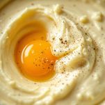 Uovo sbattuto con panna