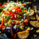 Peperoni e cipolla aggiunti