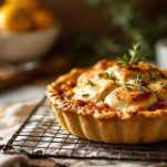 Torta salata al radicchio pronta