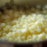 Casseruola con olio caldo