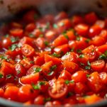 Pomodori in casseruola