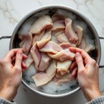 Trippa in acqua salata