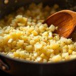 Cipolla e lardo in casseruola