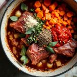 Passata con verdure e spezie