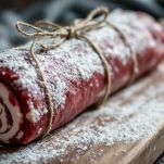 Girello legato e infarinato su tutti i lati.