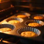 Biscotti allo yogurt in cottura in forno