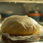 Impasto lasciato riposare in frigorifero