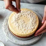 Cheesecake in raffreddamento