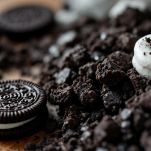 Oreo senza crema ridotti in polvere