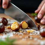 Preparazione castagne